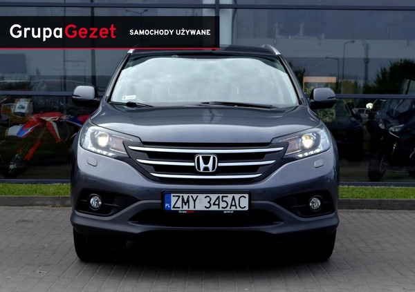 Honda CR-V cena 78900 przebieg: 122300, rok produkcji 2014 z Dębno małe 79